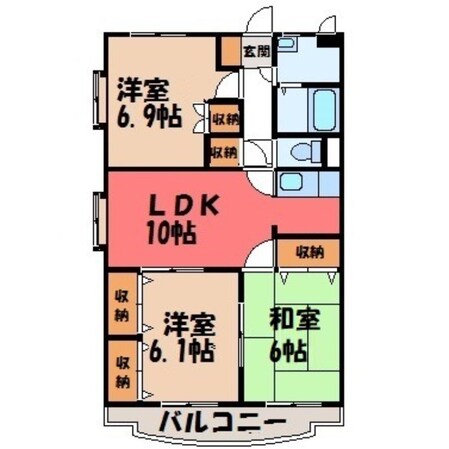 小山駅 徒歩24分 2階の物件間取画像